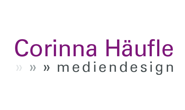 Logo der Buchdesignerin Corinna Häufle aus Langenargen am Bodensee
